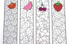 Pin On Printable Bookmarks To Color