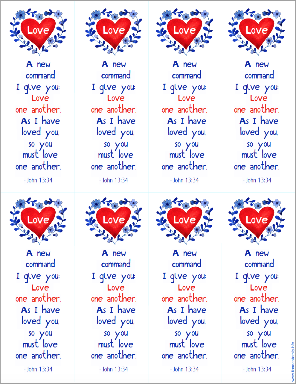 Pretty Printable Bookmarks For Valentine s Day Flanders Family Homelife