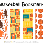 Printable Basketball Bookmarks