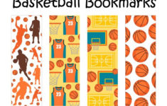 Printable Basketball Bookmarks Free Printable Bookmarks Bookmarks