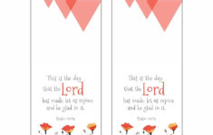 Printable Bible Verse Bookmarks Gridgit