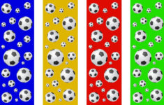 Printable Bookmarks Soccer Balls Bookmarks Kids Bookmarks Handmade
