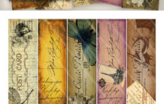 Printable Bookmarks Vintage Post Bookmarks Printable Bookmarks