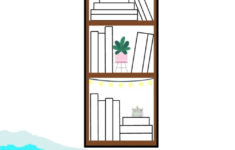 Printable Bookshelf Book Tracker Bookmarks Digital Bookmarks Etsy In