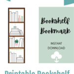 Printable Bookshelf Book Tracker Bookmarks Digital Bookmarks Etsy In