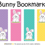 Printable Bunny Bookmarks Free Printable Bookmarks Bookmarks Kids