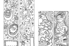 Printable Coloring Reading Bookmarks Activity Shelter