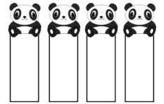 Printable Cute Bookmarks Activity Shelter