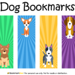 Printable Dog Bookmarks