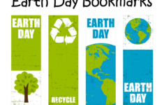 Printable Earth Day Bookmarks