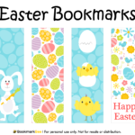 Printable Easter Bookmarks