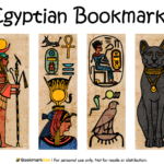 Printable Egyptian Bookmarks
