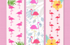 Printable Flamingo Print Bookmarks For Women Bookmarks Etsy