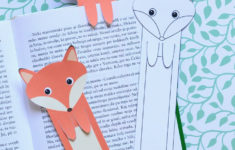 Printable Fox Bookmarks DIY Bookmarks