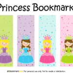 Printable Princess Bookmarks Free Printable Bookmarks Bookmarks Kids