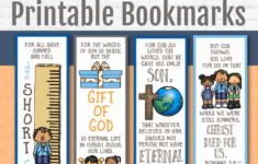 Printable Salvation Bookmarks Kids Bible Teacher