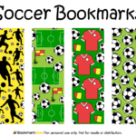 Printable Soccer Bookmarks Free Printable Bookmarks Bookmarks Kids