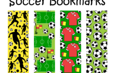 Printable Soccer Bookmarks Free Printable Bookmarks Bookmarks Kids