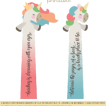 Printable Unicorn Bookmarks Unicorn Printables Bookmarks Kids Free