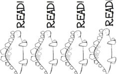 Reading Is Dino mite Bookmarks Coloring Bookmarks Reading Themes