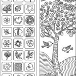 RicLDP Artworks 3 Free Coloring Bookmarks