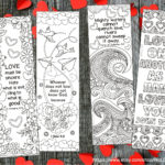 RicLDP Artworks Bible Bookmarks For Valentines Day