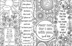 RicLDP Artworks Eight Bible Verse Coloring Bookmarks