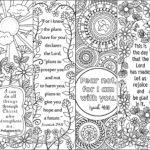 RicLDP Artworks Eight Bible Verse Coloring Bookmarks