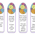 Sample Bookmark Template In 2020 Easter Jokes Easter Books Free