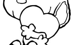 Snoopy Valentines Day Coloring Page Snoopy Valentine s Day