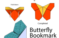 Step By Step Origami Corner Bookmark Printable Instructions Jadwal Bus