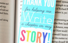 Teacher Appreciation Bookmarks Fab N Free