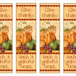 Thanksgiving Bookmarks Bookmark Template Bookmarks Bookmarks Printable