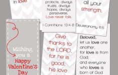 The Lang Gang Loves Valentines Bookmarks Valentines Scripture