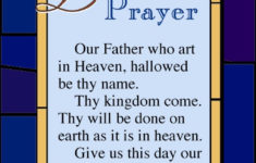 The Lord s Prayer Bookmark Package Of 25 Free Delivery When You
