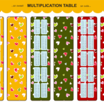 Times Table Bookmarks Free Download TablesTest