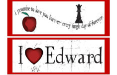 Twilight Printable Bookmarks DIY Party Mom