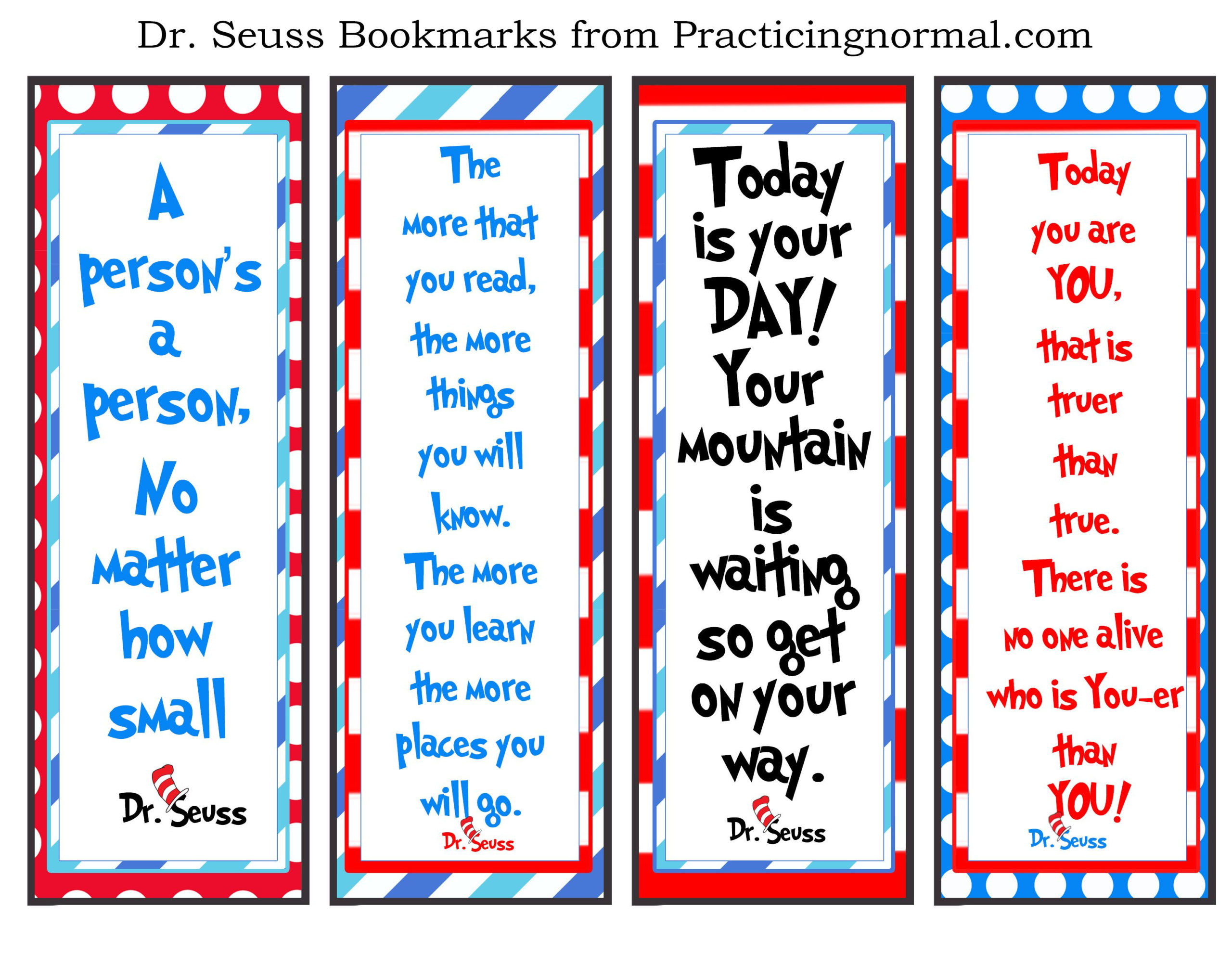 Unforgettable Dr Seuss Quotes PracticingNormal Dr Seuss Classroom 