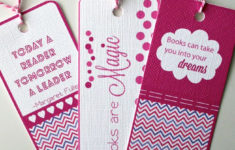 Urban Bliss Reading Is Fun Bookmarks PINK Printable PDF Pink