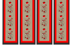 Valentine Bookmarks To Print