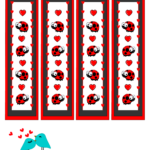 Valentine Bookmarks To Print