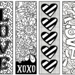 Valentine S Printable Bookmarks To Color I Should Be Mopping The Floor