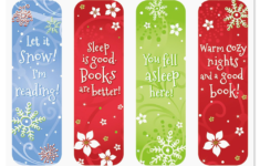 Winter Reading Bookmarks Reading Bookmarks Bookmarks Handmade Bookmarks