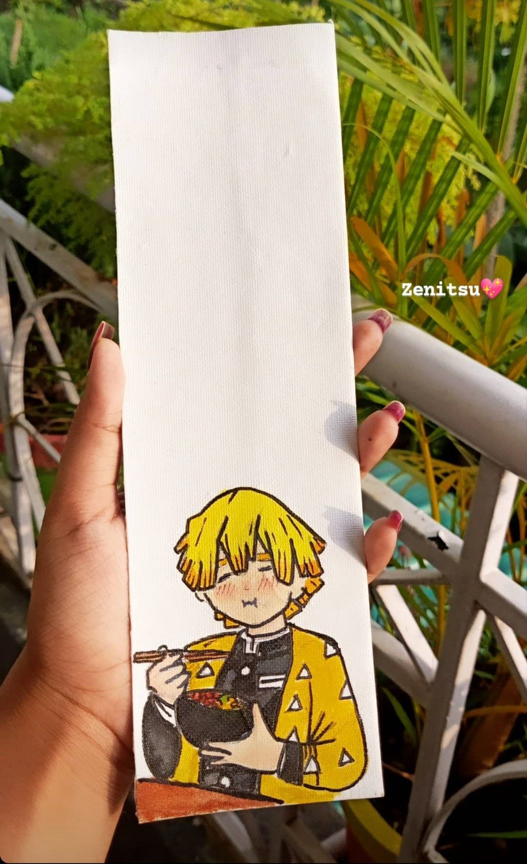 Zenitsu Bookmark Anime Demon Slayer Em 2021 Desenhos Refer ncia De 